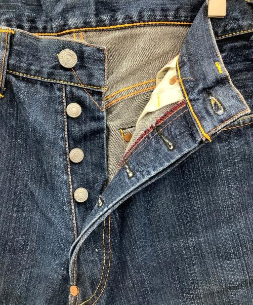 EVISU（エヴィス）EVISU (エヴィス) デニムハーフパンツ EVISU 	メンズ インディゴ 2001 ビックカモメ インディゴ サイズ:32の古着・服飾アイテム