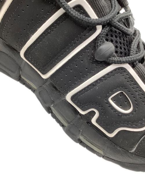 NIKE（ナイキ）NIKE (ナイキ) スニーカー　NIKE　メンズ　ブラック　AIR MORE UP TEMPO(エアモアアップテンポ) ブラック サイズ:26の古着・服飾アイテム