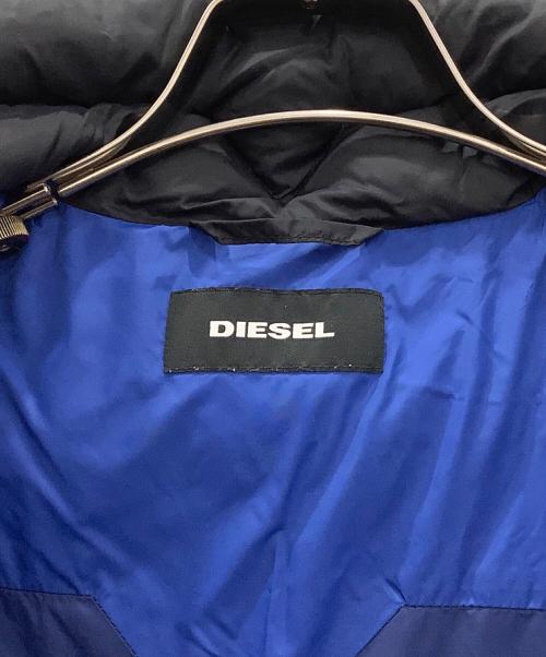 DIESEL（ディーゼル）DIESEL (ディーゼル) ダウンジャケット　DIESEL　メンズ　ブラック　S ブラック サイズ:Sの古着・服飾アイテム
