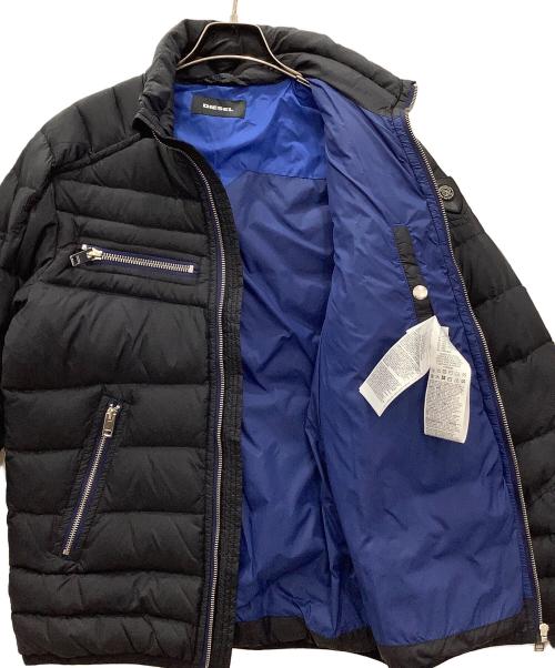 DIESEL（ディーゼル）DIESEL (ディーゼル) ダウンジャケット　DIESEL　メンズ　ブラック　S ブラック サイズ:Sの古着・服飾アイテム