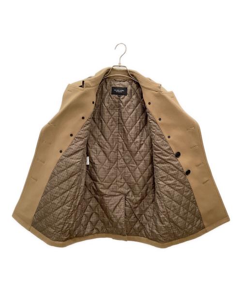 BURBERRY BLACK LABEL（バーバリーブラックレーベル）BURBERRY BLACK LABEL (バーバリーブラックレーベル) Pコート　BURBERRY BLACK LABEL　メンズ　ベージュ ベージュ サイズ:Mの古着・服飾アイテム