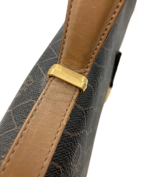 Christian Dior（クリスチャン ディオール）Christian Dior (クリスチャン ディオール) ハンドバッグ　Christian Dior　ブラウン　ハニカム　角スレ有 ブラウンの古着・服飾アイテム