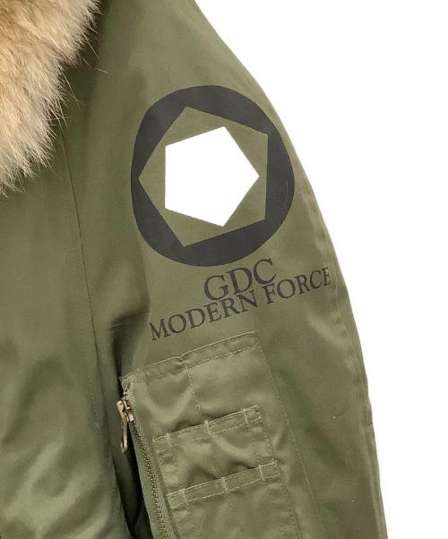 GDC（ジーディーシー）GDC (ジーディーシー) ミリタリーコート　GDC　メンズ　カーキ　 カーキ サイズ:Lの古着・服飾アイテム