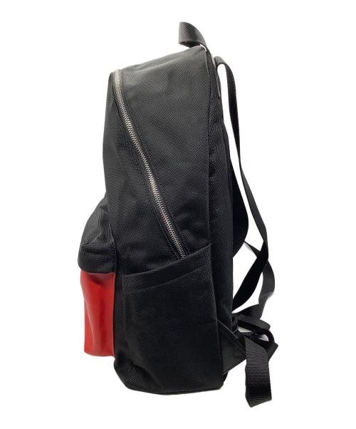 PS Paul Smith（ＰＳポールスミス）PS Paul Smith (ＰＳポールスミス) リュック　ブラック×レッド ブラック×レッドの古着・服飾アイテム