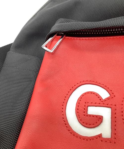 PS Paul Smith（ＰＳポールスミス）PS Paul Smith (ＰＳポールスミス) リュック　ブラック×レッド ブラック×レッドの古着・服飾アイテム