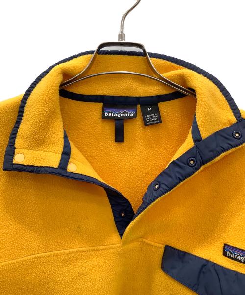 Patagonia（パタゴニア）Patagonia (パタゴニア) シンチラスナップT　Patagonia　メンズ　イエロー　90s ジャマイカ製 イエロー サイズ:Mの古着・服飾アイテム