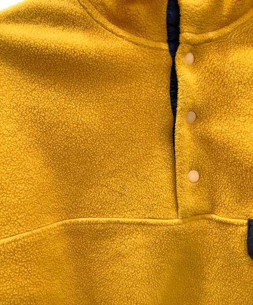 Patagonia（パタゴニア）Patagonia (パタゴニア) シンチラスナップT　Patagonia　メンズ　イエロー　90s ジャマイカ製 イエロー サイズ:Mの古着・服飾アイテム