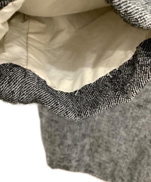 SOUMO（ソウモ）SOUMO (ソウモ) リネン混チェスターコート　SOUMO　メンズ　グレー グレー サイズ:3の古着・服飾アイテム