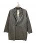 SOUMO（ソウモ）の古着「リネン混チェスターコート　SOUMO　メンズ　グレー」｜グレー