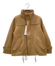 upper hights（アッパーハイツ）の古着「ジップジャケット　upper hights　レディース　ベージュ　THE SIXTY FIVE」｜ベージュ