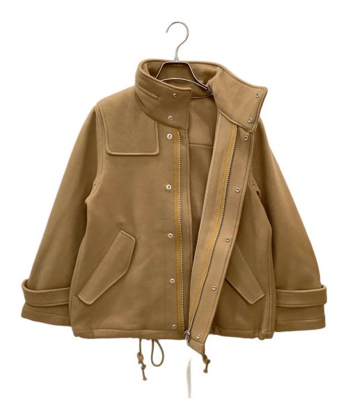 upper hights（アッパーハイツ）upper hights (アッパーハイツ) ジップジャケット　upper hights　レディース　ベージュ　THE SIXTY FIVE ベージュ サイズ:SIZE 0 未使用品の古着・服飾アイテム