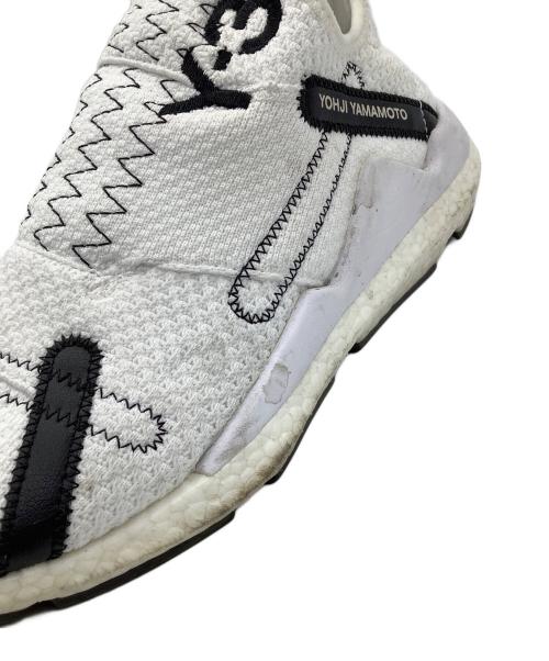 Y-3（ワイスリー）Y-3 (ワイスリー) adidas (アディダス) スニーカー　Y-3　adidas　メンズ　　ホワイト ホワイト サイズ:26.5の古着・服飾アイテム