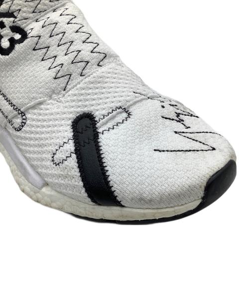 Y-3（ワイスリー）Y-3 (ワイスリー) adidas (アディダス) スニーカー　Y-3　adidas　メンズ　　ホワイト ホワイト サイズ:26.5の古着・服飾アイテム