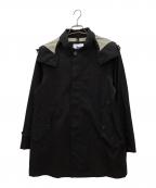 02DERIVツーディライヴ）の古着「ナイロンコート　02DERIV　メンズ　ブラック　未使用品」｜ブラック