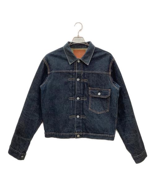 EVISU（エヴィス）EVISU (エヴィス) デニムジャケット　EVISU　メンズ　インディゴ　	No.2　使用感有 インディゴ サイズ:-の古着・服飾アイテム