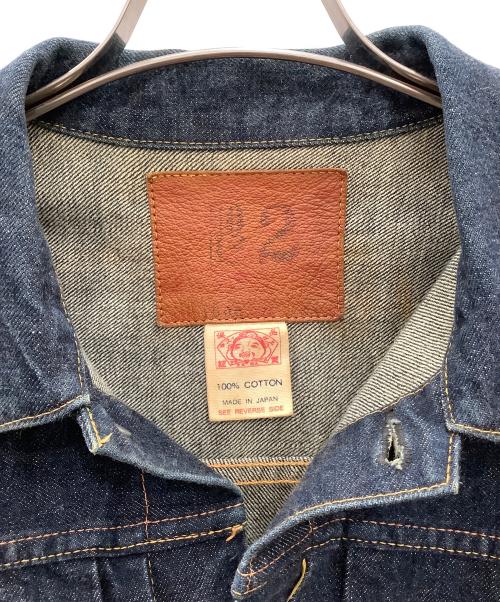 EVISU（エヴィス）EVISU (エヴィス) デニムジャケット　EVISU　メンズ　インディゴ　	No.2　使用感有 インディゴ サイズ:-の古着・服飾アイテム