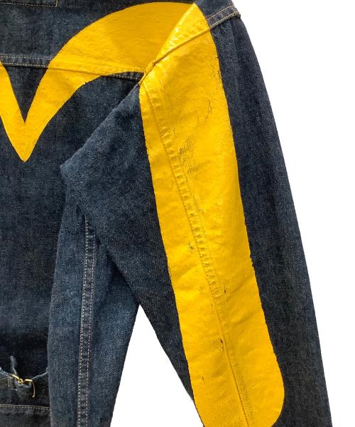 EVISU（エヴィス）EVISU (エヴィス) デニムジャケット　EVISU　メンズ　インディゴ　	No.2　使用感有 インディゴ サイズ:-の古着・服飾アイテム