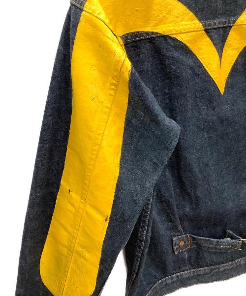 EVISU（エヴィス）EVISU (エヴィス) デニムジャケット　EVISU　メンズ　インディゴ　	No.2　使用感有 インディゴ サイズ:-の古着・服飾アイテム