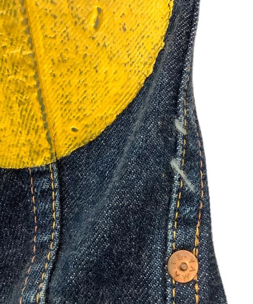 EVISU（エヴィス）EVISU (エヴィス) デニムジャケット　EVISU　メンズ　インディゴ　	No.2　使用感有 インディゴ サイズ:-の古着・服飾アイテム