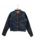 EVISU（エヴィス）の古着「デニムジャケット　EVISU　メンズ　インディゴ　	No.2　使用感有」｜インディゴ