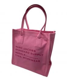 MARC JACOBS（マークジェイコブス）の古着「トートバッグ　MARC JACOBS　4S4HTT001H02　ピンク」｜ピンク