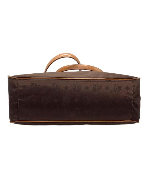 MCM（エムシーエム）MCM (エムシーエム) ナイロントートバッグ　MCM　ブラウン ブラウンの古着・服飾アイテム