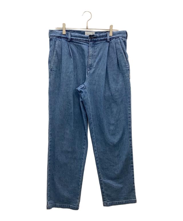 WTAPS, WTAPS デニムパンツ WTAPS メンズ インディゴ TUCK 02 TROUSERS COTTON DENIM インディゴ