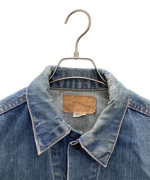 LEVI'S（リーバイス）LEVI'S (リーバイス) デニムジャケットLEVI'Sインディゴボタン裏526 BIGE リペア有 インディゴ サイズ:なしの古着・服飾アイテム