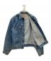 LEVI'S (リーバイス) デニムジャケットLEVI'Sインディゴボタン裏526 BIGE リペア有 インディゴ サイズ:なし：20000円