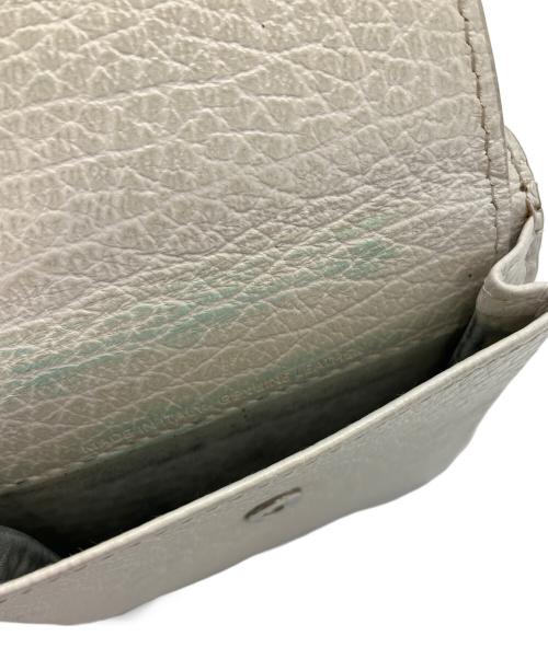 Maison Margiela（メゾンマルジェラ）Maison Margiela (メゾンマルジェラ) 2つ折り財布 ホワイトの古着・服飾アイテム