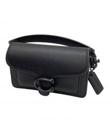 COACH（コーチ）の古着「バッグ　COACH　ボックスドタビー12　ブラック」｜ブラック