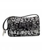 ISSEY MIYAKE×ELTTOB TEPイッセイミヤケ×エルトブテップ）の古着「ハンドバッグ　ELTTOB TEP　ブラック　スパンコール」｜ブラック