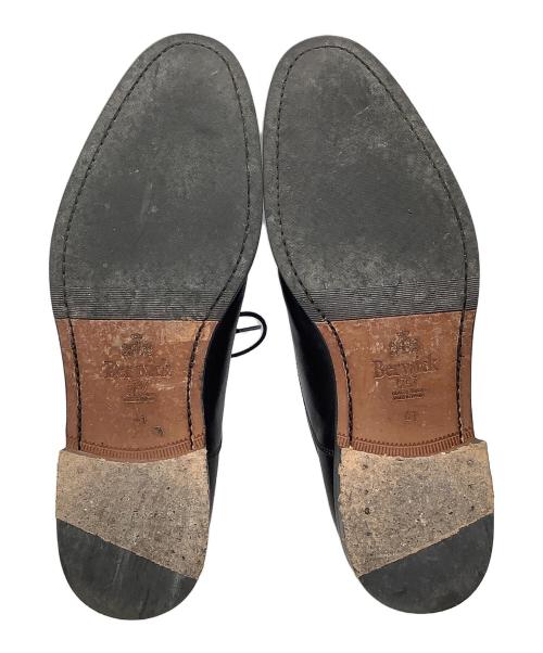 berwick（バーウィック）berwick (バーウィック) レザーシューズ　メンズ　ブラック ブラック サイズ:25.5の古着・服飾アイテム