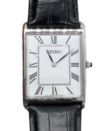 SEIKO（セイコー）の古着「リストウォッチ　SEIKO　ESSENTIALS　クォーツ　ホワイト」｜ホワイト