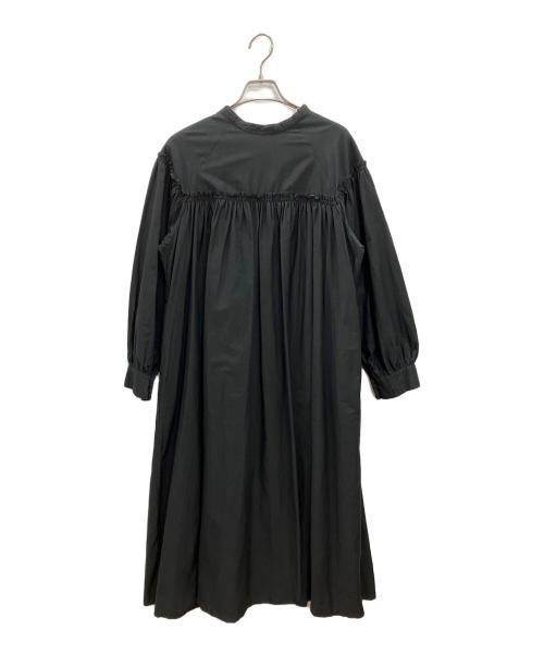 nest Robe（ネストローブ）nest Robe (ネストローブ) 長袖ワンピース　nest Robe　レディース　ブラック　2021年モデル ブラック サイズ:FREEの古着・服飾アイテム
