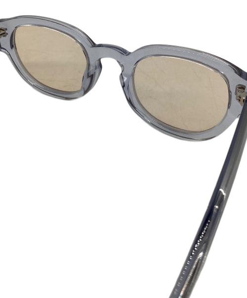 WAITING FOR THE SUN（ウェイティング フォー ザ サン）WAITING FOR THE SUN (ウェイティング フォー ザ サン) サングラス　WAITING FOR THE SUN　JUSTINE　クリア クリアの古着・服飾アイテム