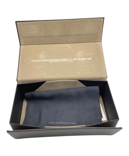 JOHN LAWRENCE SULLIVAN（ジョン ローレンス サリバン）JOHN LAWRENCE SULLIVAN (ジョン ローレンス サリバン) 817 BLANC LNT (ブラン) Television cut glasses　817 BLANC LNT　	JLS002　ブラック　スクエア ブラックの古着・服飾アイテム