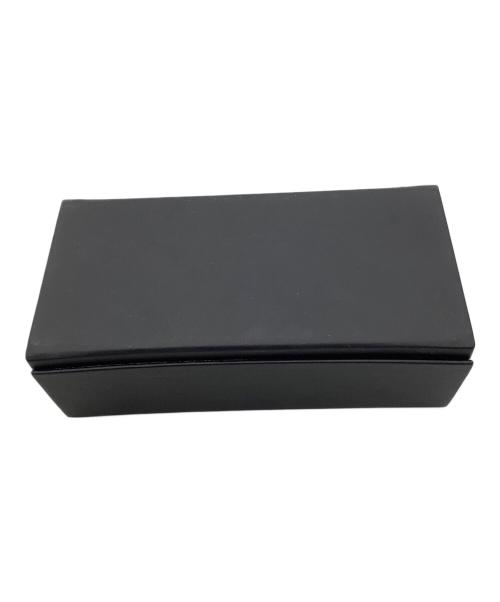 JOHN LAWRENCE SULLIVAN（ジョン ローレンス サリバン）JOHN LAWRENCE SULLIVAN (ジョン ローレンス サリバン) 817 BLANC LNT (ブラン) Television cut glasses　817 BLANC LNT　	JLS002　ブラック　スクエア ブラックの古着・服飾アイテム