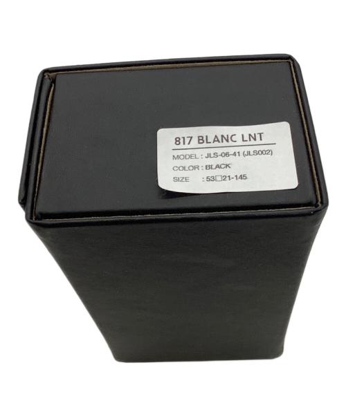 JOHN LAWRENCE SULLIVAN（ジョン ローレンス サリバン）JOHN LAWRENCE SULLIVAN (ジョン ローレンス サリバン) 817 BLANC LNT (ブラン) Television cut glasses　817 BLANC LNT　	JLS002　ブラック　スクエア ブラックの古着・服飾アイテム