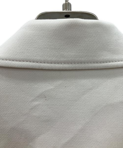 BLUE LABEL CRESTBRIDGE（ブルーレーベルクレストブリッジ）BLUE LABEL CRESTBRIDGE (ブルーレーベルクレストブリッジ) ダブルライダースジャケット　	BLUE LABEL CRESTBRIDGE　レディース　アイボリー アイボリー サイズ:Mの古着・服飾アイテム