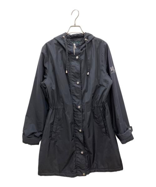 LAUREN RALPH LAUREN（ローレンラルフローレン）LAUREN RALPH LAUREN (ローレンラルフローレン) ナイロンコート　LAUREN RALPH LAUREN　レディース　ネイビー ネイビー サイズ:Mの古着・服飾アイテム