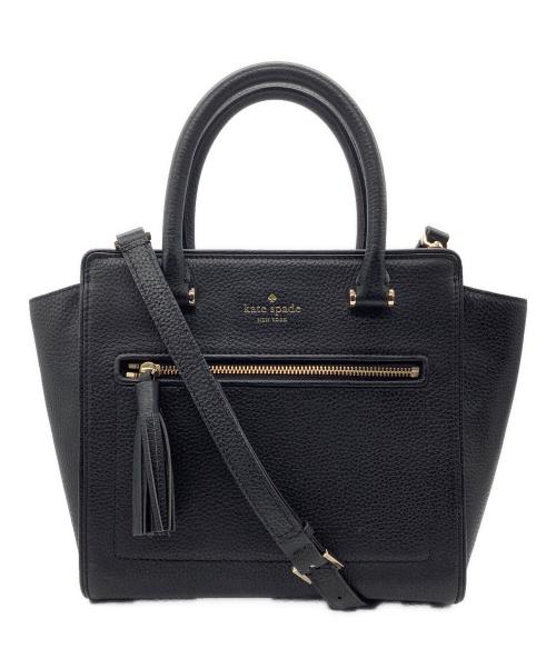 Kate Spade（ケイトスペード）Kate Spade (ケイトスペード) 2WAYバッグ ブラックの古着・服飾アイテム