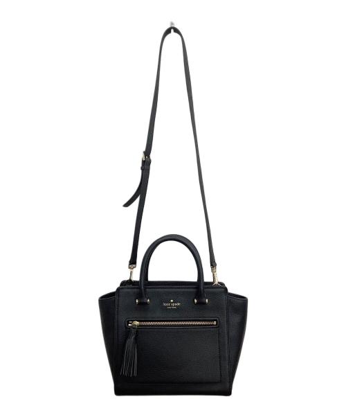 Kate Spade（ケイトスペード）Kate Spade (ケイトスペード) 2WAYバッグ ブラックの古着・服飾アイテム