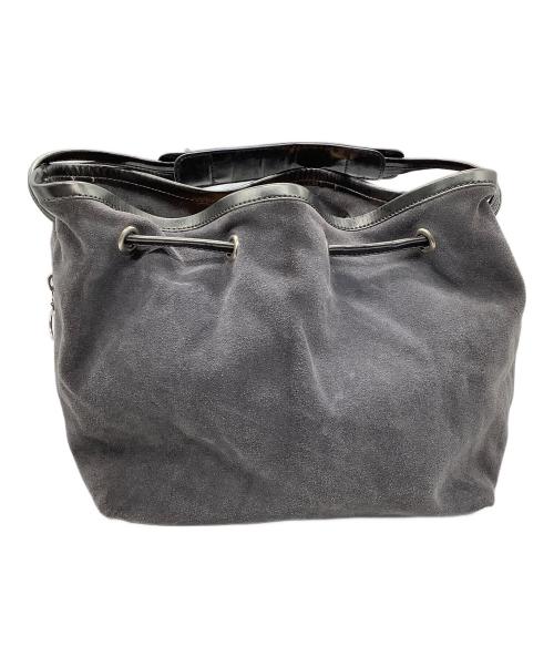 MM6 Maison Margiela（エムエムシックスメゾンマルジェラ）MM6 Maison Margiela (エムエムシックスメゾンマルジェラ) ショルダーバッグ　MM6 Maison Margiela　スウェード　グレー グレーの古着・服飾アイテム