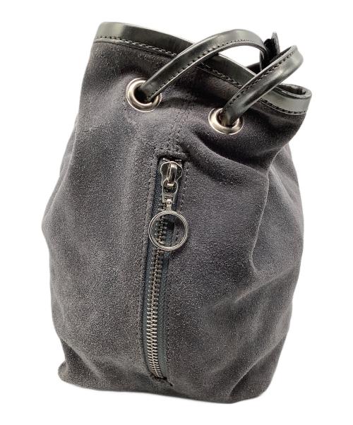 MM6 Maison Margiela（エムエムシックスメゾンマルジェラ）MM6 Maison Margiela (エムエムシックスメゾンマルジェラ) ショルダーバッグ　MM6 Maison Margiela　スウェード　グレー グレーの古着・服飾アイテム
