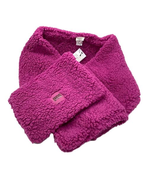 UGG（アグ）UGG (アグ) SHERPA OVERSIZED SCARF　UGG　未使用品　パープル パープル 未使用品の古着・服飾アイテム