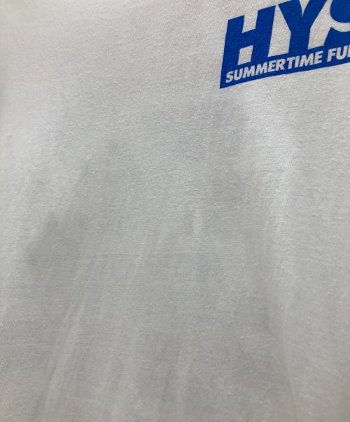 Hysteric Glamour（ヒステリックグラマー）Hysteric Glamour (ヒステリックグラマー) Tシャツ ホワイト サイズ:Lの古着・服飾アイテム