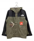 THE NORTH FACEザ ノース フェイス）の古着「マウンテンライトジャケット　THE NORTH FACE　メンズ　カーキ」｜カーキ