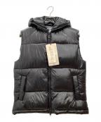 save the duckセイブ ザ ダック）の古着「中綿ベスト　SAVE THE DUCK　メンズ　Ｍ　未使用品」｜ブラック