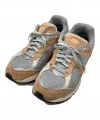 NEW BALANCEニューバランス）の古着「スニーカー　NEW BALANCE　オレンジ×グレー　」｜オレンジ×グレー